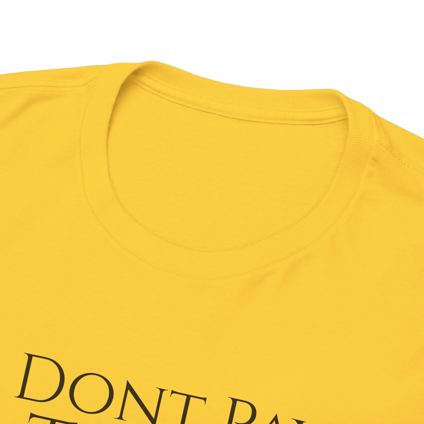 I Dont Pay TAXES - Unisex Heavy Cotton Tee