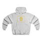 YELLOW 3D Patriot Logo with Guillotine - Men's  Hooded Sweatshirt