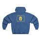 YELLOW 3D Patriot Logo with Guillotine - Men's  Hooded Sweatshirt