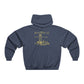 YELLOW 3D Patriot Logo with Guillotine - Men's  Hooded Sweatshirt