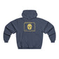 YELLOW 3D Patriot Logo with Guillotine - Men's  Hooded Sweatshirt