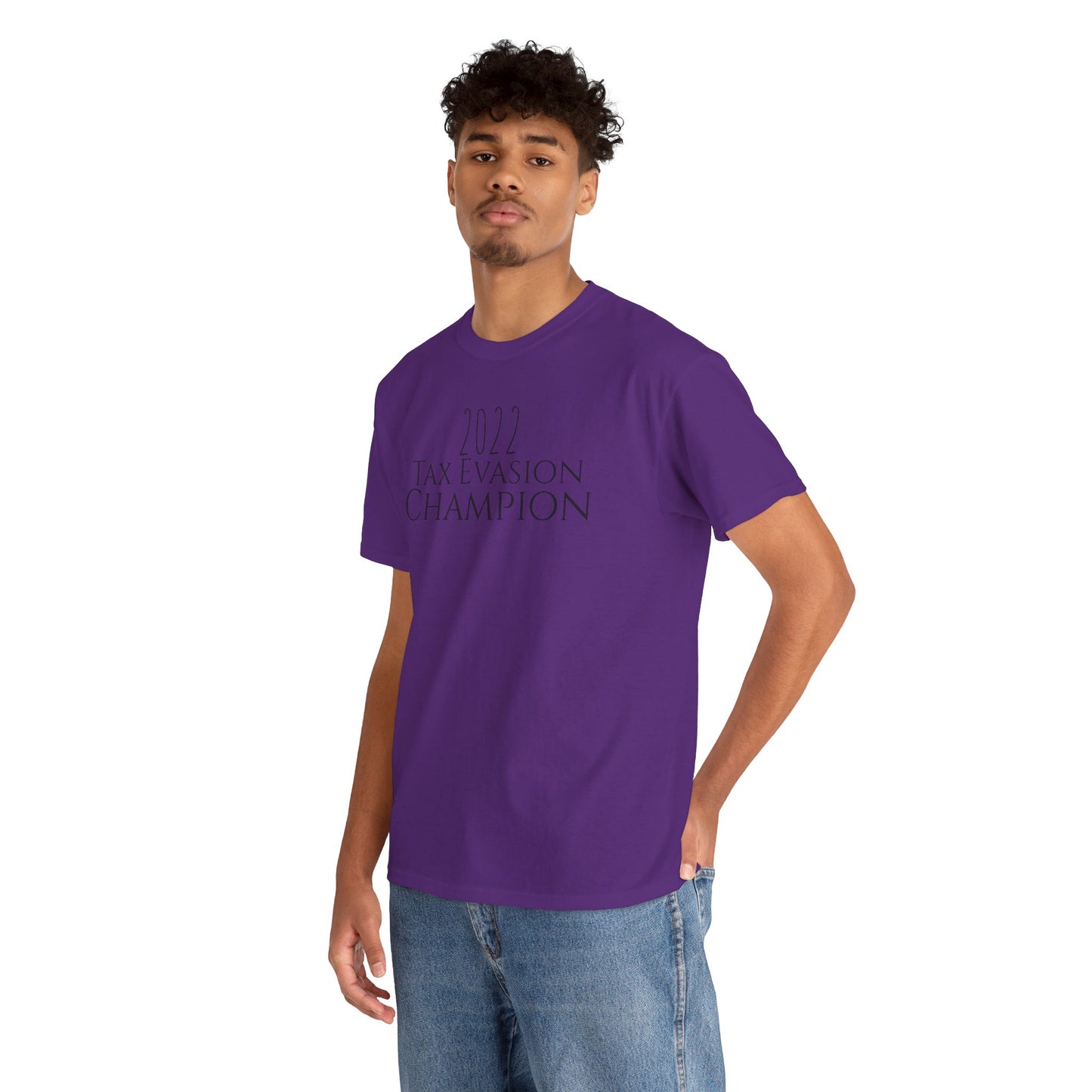 2022 Tax Evasion Champion - Unisex Heavy Cotton Tee