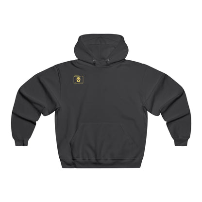 YELLOW 3D Patriot Small Logo with Guillotine - Men's  Hooded Sweatshirt