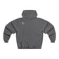 YELLOW 3D Patriot Small Logo with Guillotine - Men's  Hooded Sweatshirt