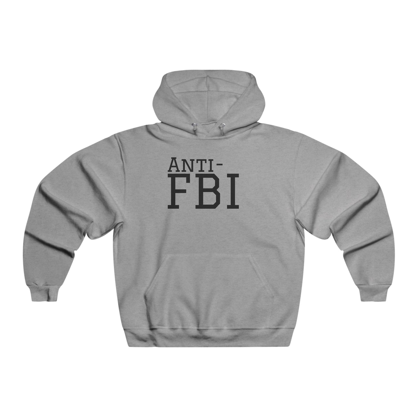 Anti-FBI - Men's  Hooded Sweatshirt