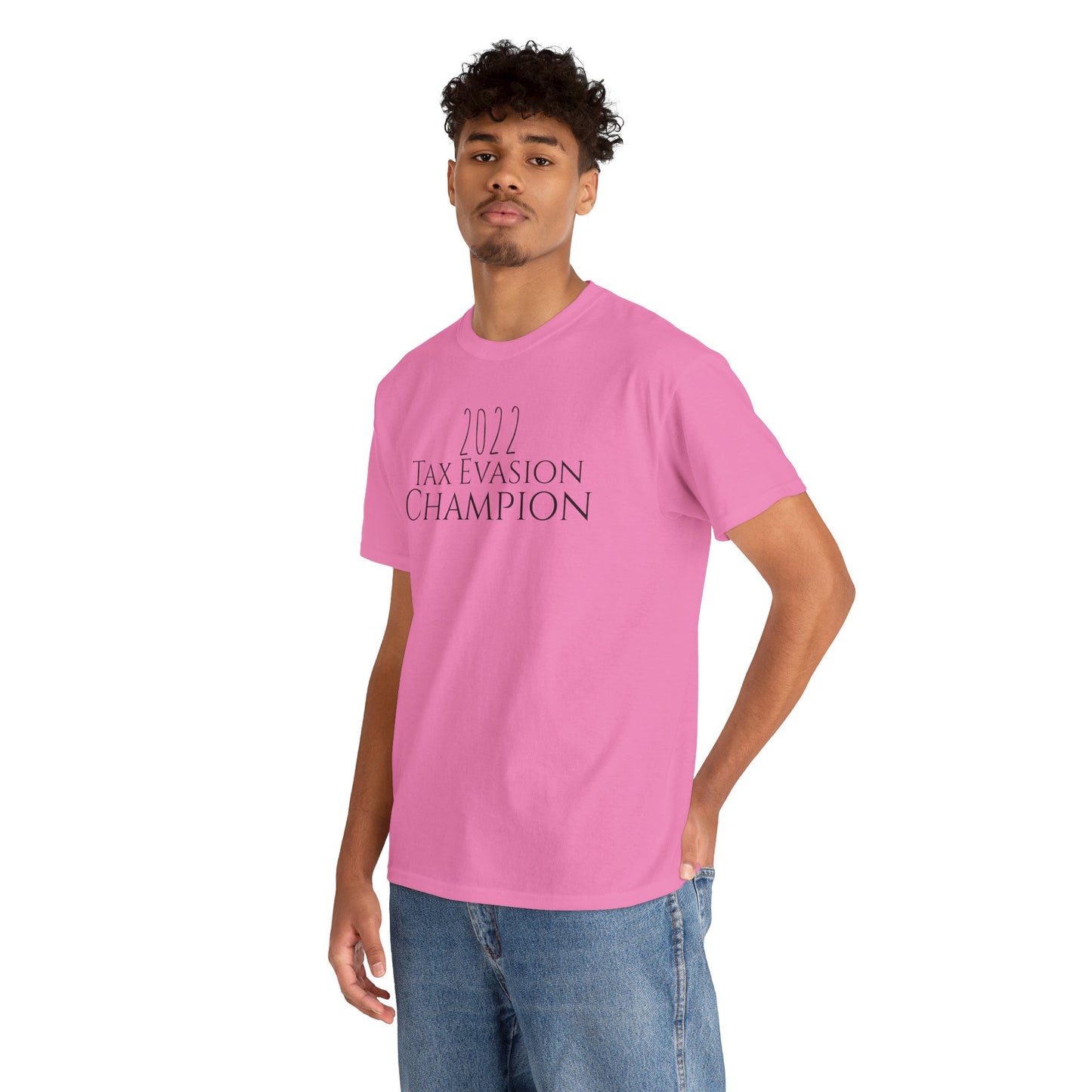 2022 Tax Evasion Champion - Unisex Heavy Cotton Tee