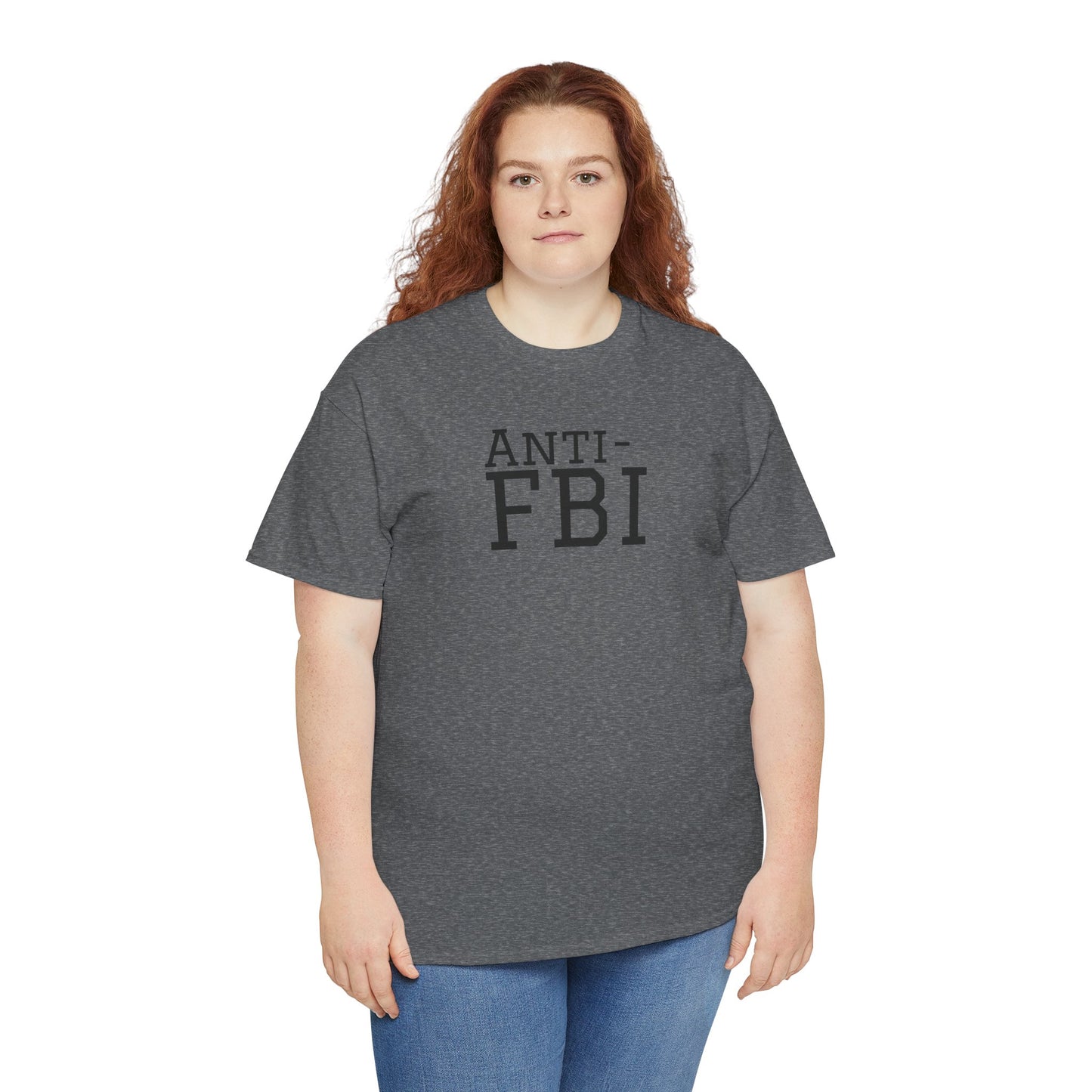 Anti-FBI - Unisex Heavy Cotton Tee
