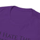 I Hate The Government - Unisex Heavy Cotton Tee